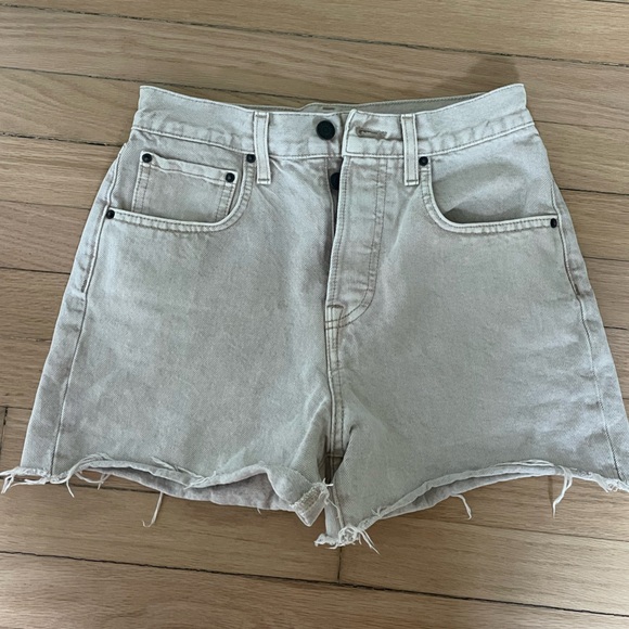 GRLFRND High rise denim shorts “The Jules” size 25 - Picture 3 of 7